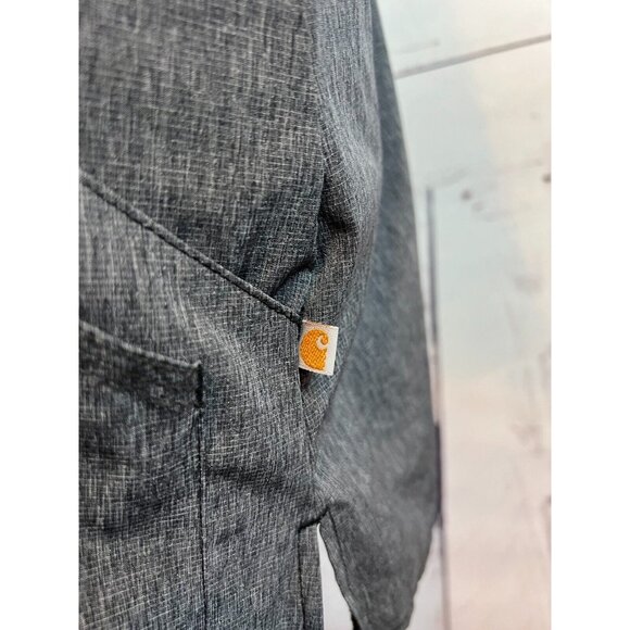 Carhartt Force Scrub Top Plus Size 3X Womens 3XL Nursing Shirt C12106 Gray‎ - Picture 12 of 12